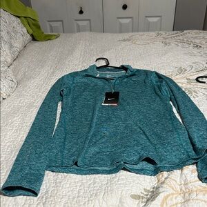 Nike Teal Half-Zip Pullover